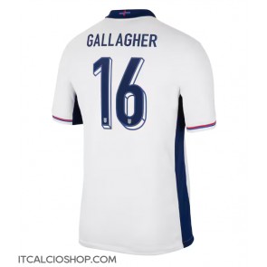 Inghilterra Conor Gallagher #16 Prima Maglia Europei 2024 Manica Corta